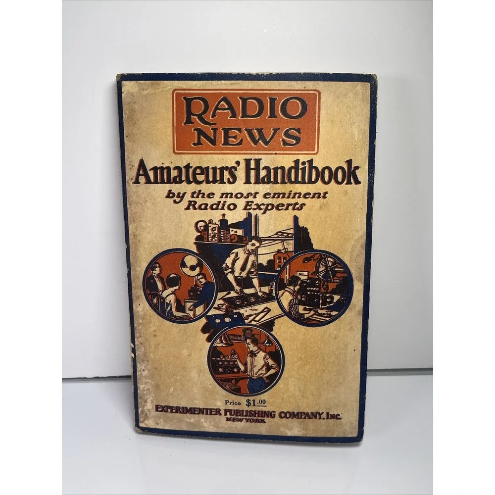 Vintage Radio News Amateurs Handibook Experimenter Publishing Vol. 1 4th Edition